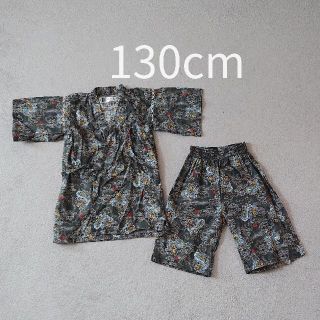 お値下げ中 ☆ USED 甚平 130cm(甚平/浴衣)