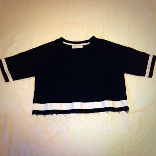 ロペピクニック(Rope' Picnic)の裾レースラグランカットソー(Tシャツ(半袖/袖なし))