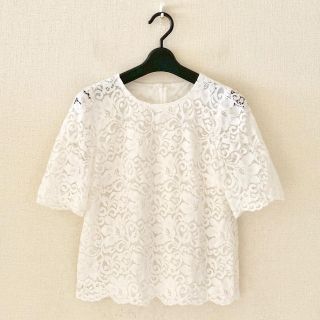 ラトータリテ(La TOTALITE)のラトータリテ♡総レースプルオーバーシャツ(シャツ/ブラウス(半袖/袖なし))