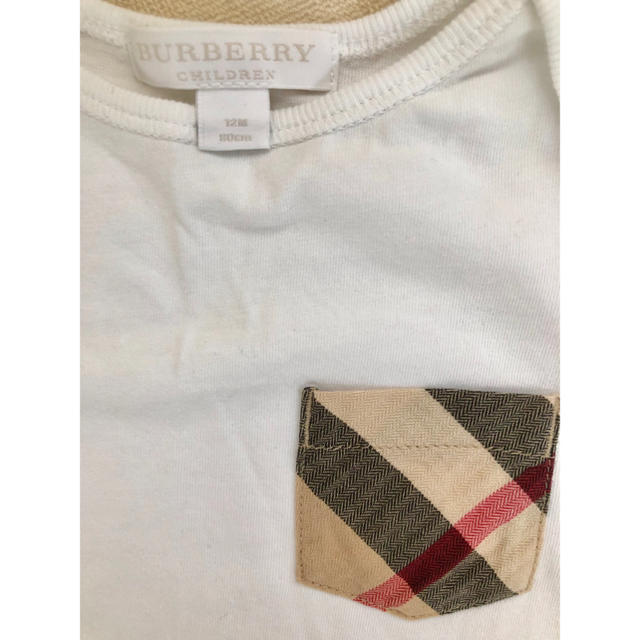 BURBERRY(バーバリー)のバーバリー Tシャツ 80美品 キッズ/ベビー/マタニティのベビー服(~85cm)(Ｔシャツ)の商品写真