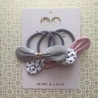 ボンポワン(Bonpoint)のMIMI&LULA ♡ ヘアアクセサリー ヘアゴム  バニー ニュートラル(その他)