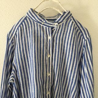 ネストローブ(nest Robe)のマリーゴールド様専用 nest Robe リネン ストライプ ブラウス(シャツ/ブラウス(長袖/七分))