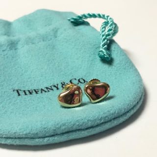 ティファニー(Tiffany & Co.)の【最終値下げ】ティファニー エルサペレッティ K18YG フルハート ピアス(ピアス)