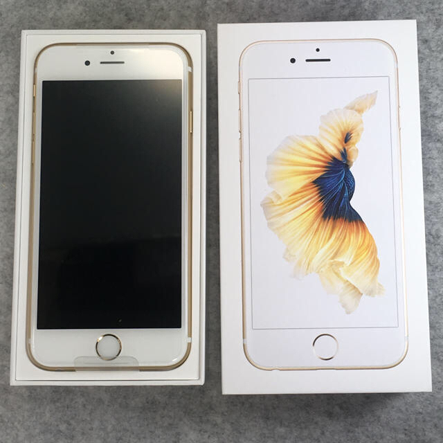 iPhone6s 新品未使用 simロック解除済み GOLD