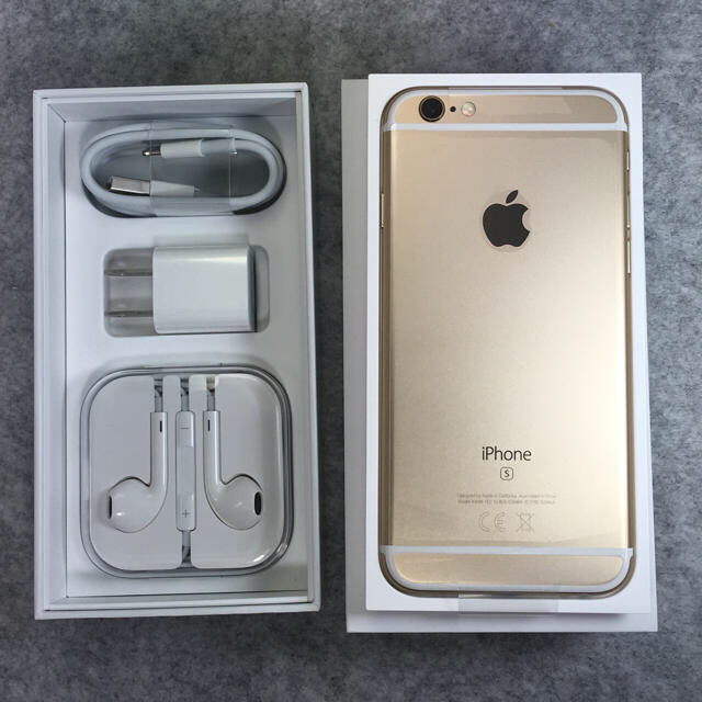 iPhone6s 新品未使用 simロック解除済み GOLD