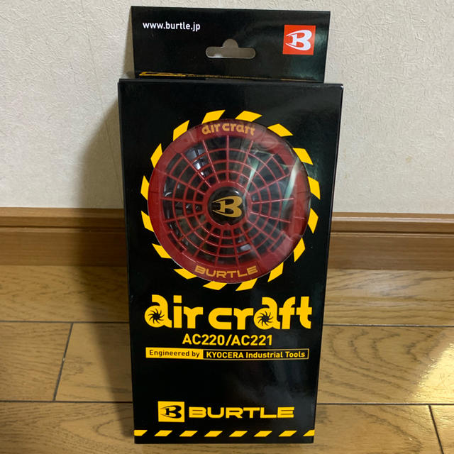 BURTLE(バートル)の新品空調機(メタリックレッド) その他のその他(その他)の商品写真