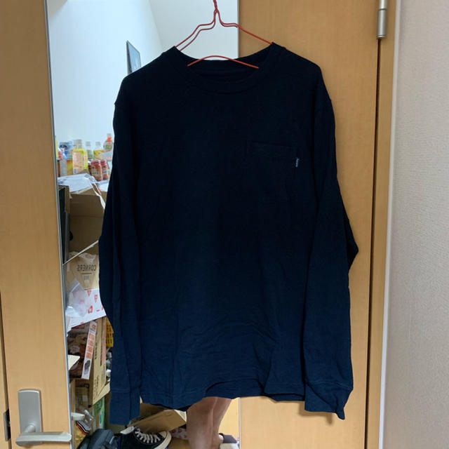 supreme L/S ポケットT - Tシャツ/カットソー(七分/長袖)