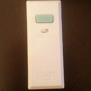 エヌイーシー(NEC)の（値下げしました）NEC照明器具用リモコン(天井照明)