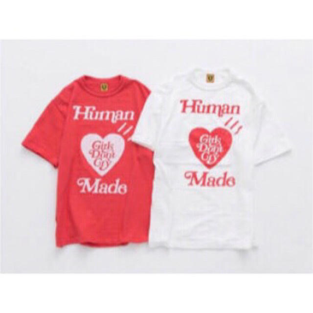 Tシャツ/カットソー(半袖/袖なし)三連休特価！！humanmade girls don't cry京都限定T