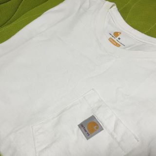 カーハート(carhartt)のカーハート ロンT 白(Tシャツ/カットソー(七分/長袖))