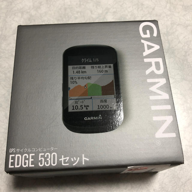 GARMIN(ガーミン)のガーミン530セット 日本版8/6まで出品 スポーツ/アウトドアの自転車(パーツ)の商品写真