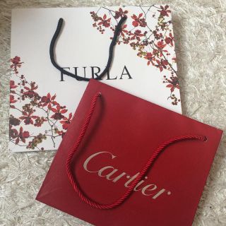 フルラ(Furla)のフルラ、カルティエ ショッパーセット♡(ショップ袋)