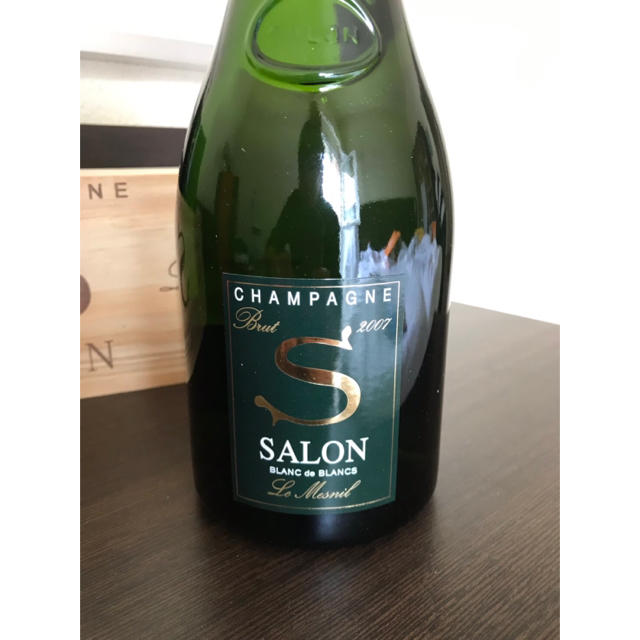 SALON2007 champagne シャンパーニュ 木箱付き酒
