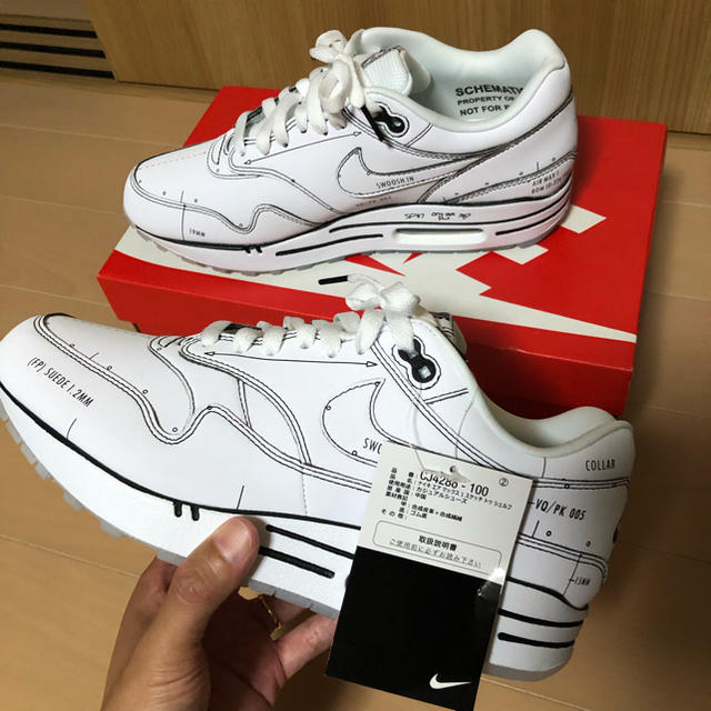 NIKE - 最安値 AIR MAX1 SKETCH TO SHELF エアマックス スケッチの通販 ...