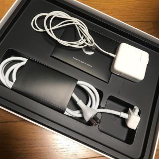 マック(Mac (Apple))のApple純正☆MacBook Air 電源アダプタ AC電源コード(バッテリー/充電器)