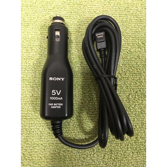 SONY(ソニー)のソニー カーバッテリーアダプター XA-DC6 USBminiB 5V1A 新品 自動車/バイクの自動車(車内アクセサリ)の商品写真