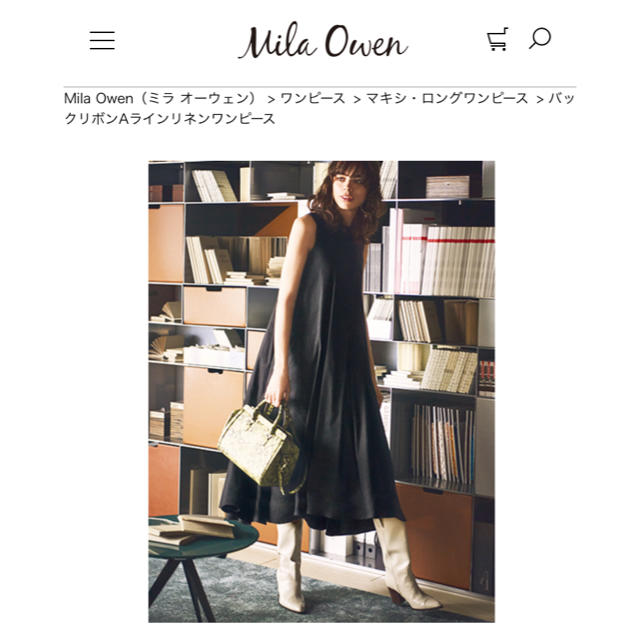 Mila Owen(ミラオーウェン)のmila owen one-piece レディースのワンピース(ロングワンピース/マキシワンピース)の商品写真