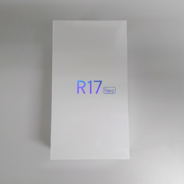 OPPO R17 Neo ブルー スマホ/家電/カメラのスマートフォン/携帯電話(スマートフォン本体)の商品写真