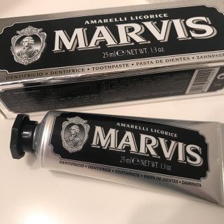 マービス(MARVIS)のMARVIS マービス　歯磨き粉　 新品　25ml(歯磨き粉)