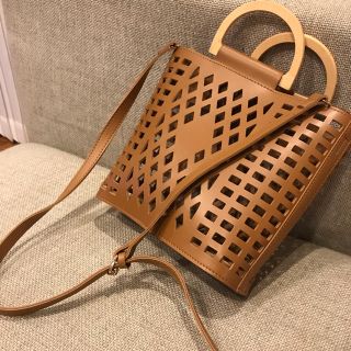 ザラ(ZARA)のtodayful ZARA  カゴバッグ  (かごバッグ/ストローバッグ)