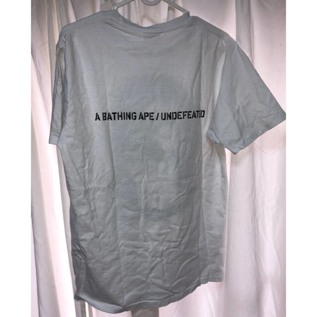 A BATHING APE(アベイシングエイプ)のBAPE UNDEFEATED コラボ Tシャツ メンズのトップス(Tシャツ/カットソー(半袖/袖なし))の商品写真