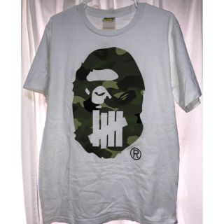 アベイシングエイプ(A BATHING APE)のBAPE UNDEFEATED コラボ Tシャツ(Tシャツ/カットソー(半袖/袖なし))