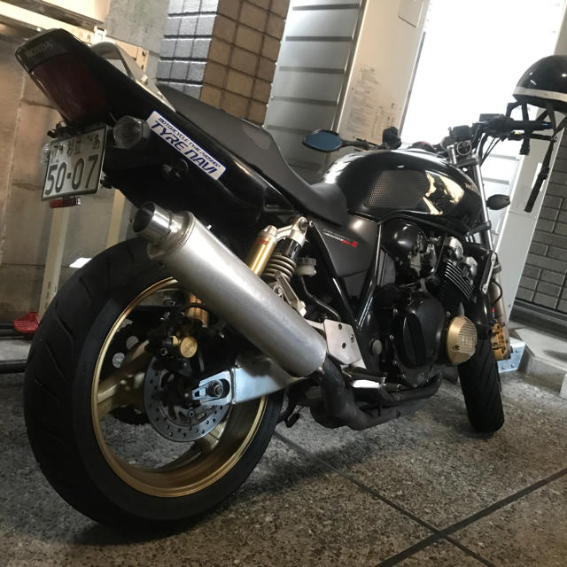 cb400sf  spec3 NC39 低走行 黒 タイヤバリ山