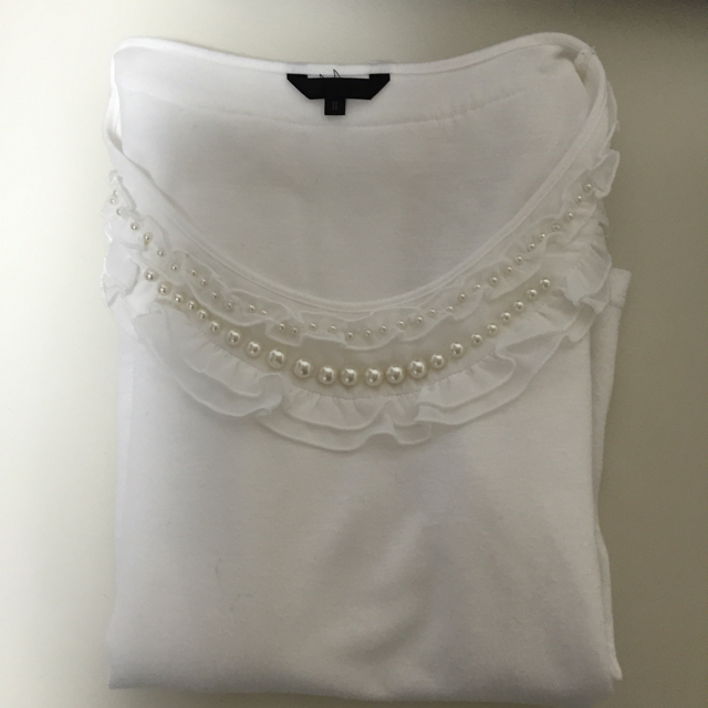 FRAGILE(フラジール)の値下げフリル袖とトゥビーシックカットソー レディースのトップス(Tシャツ(半袖/袖なし))の商品写真
