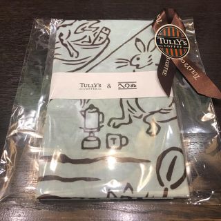 タリーズコーヒー(TULLY'S COFFEE)のTully's Coffee タリーズ 「かまわぬ」鳥獣戯画 手ぬぐい キャンプ(ノベルティグッズ)