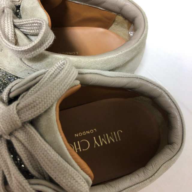 JIMMY CHOO(ジミーチュウ)のJimmy Choo 37 24 スニーカー ルブタン バレンティノ Diana レディースの靴/シューズ(スニーカー)の商品写真