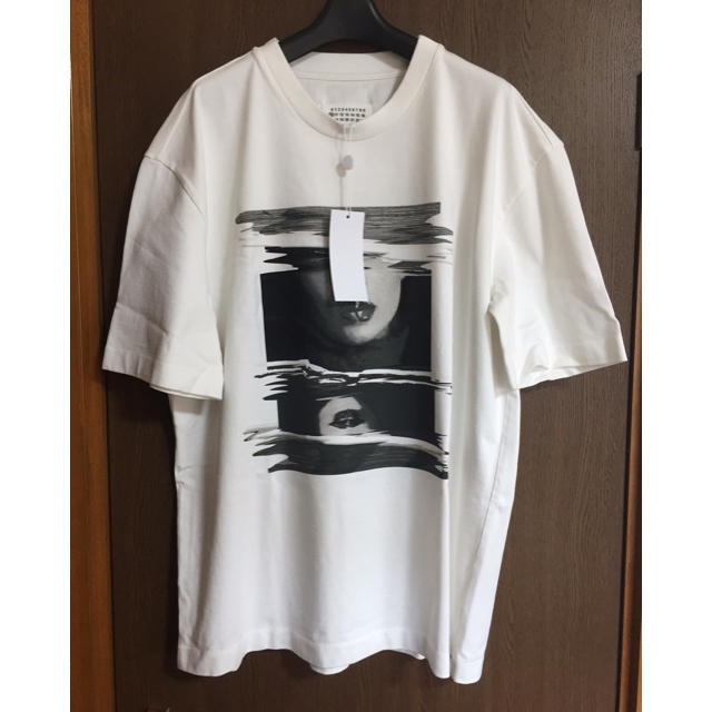 メンズ19SS新品50 マルジェラ グラフィック オーバーサイズ Tシャツ