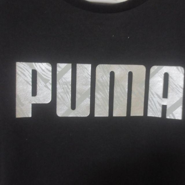 PUMA(プーマ)のPUMA Tシャツ ワンピース 黒 レディースのトップス(Tシャツ(半袖/袖なし))の商品写真