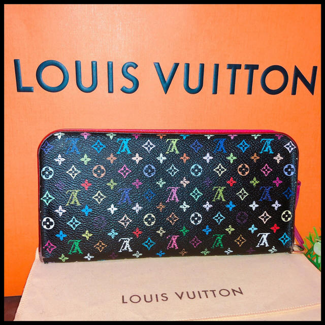 LOUIS VUITTON(ルイヴィトン)の✨人気✨ ルイヴィトンモノグラムマルチカラーポルトフォイユアンソリッドグルナード レディースのファッション小物(財布)の商品写真