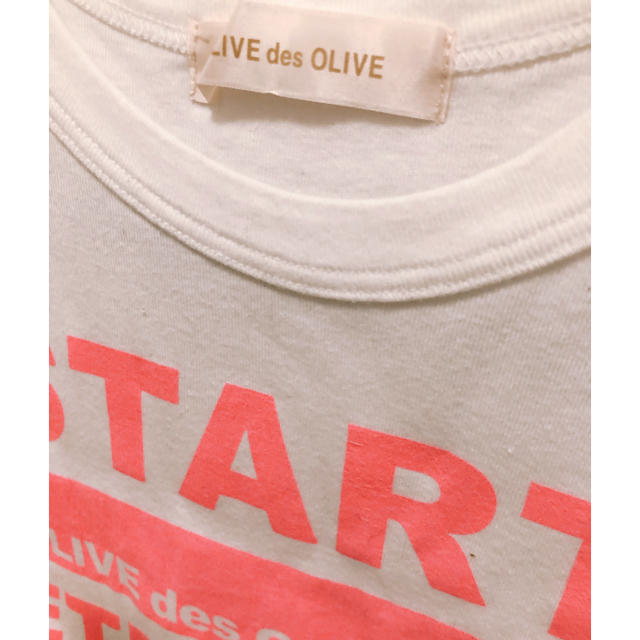 OLIVEdesOLIVE(オリーブデオリーブ)の小さめサイズTシャツ レディースのトップス(Tシャツ(半袖/袖なし))の商品写真