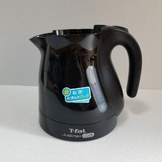 ティファール(T-fal)のティファール　ケトル　ジャスティンプラスロック　ブラック　1.0L(電気ケトル)