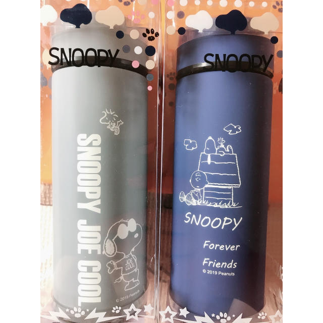 SNOOPY(スヌーピー)のスヌーピー ステンレスボトル  2個セット キッズ/ベビー/マタニティの授乳/お食事用品(水筒)の商品写真