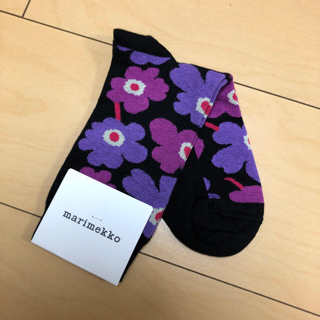 marimekko(マリメッコ)のmarimekko ソックス 北欧柄 レディースのレッグウェア(ソックス)の商品写真