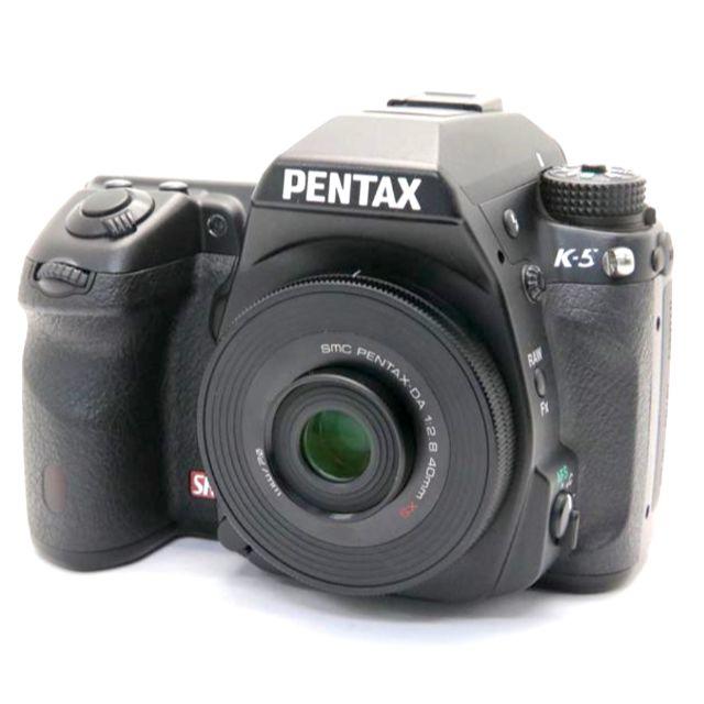 PENTAX(ペンタックス)の美品 ペンタックス PENTAX K-5 40mm セット スマホ/家電/カメラのカメラ(デジタル一眼)の商品写真