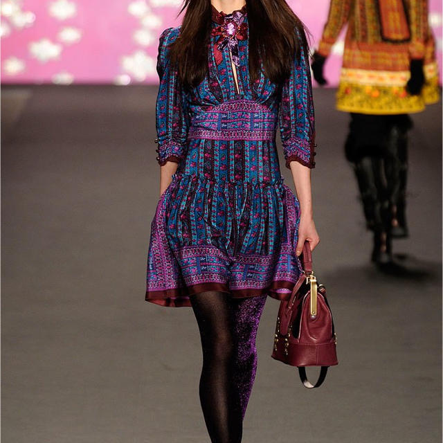 アナスイ ANNA SUI 花柄 ワンピース | フリマアプリ ラクマ