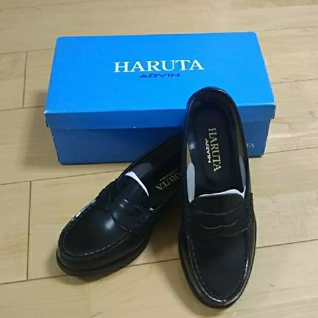 HARUTA(ハルタ)の[再値下げ]HARUTA ローファー 22.5EE  美品  写真追加 レディースの靴/シューズ(ローファー/革靴)の商品写真