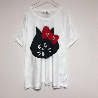 ネネット(Ne-net)のにゃー ハローキティ コラボ Tシャツ ビックにゃー 限定 日本製 エイネット (Tシャツ(半袖/袖なし))