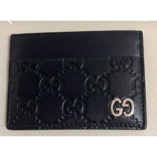 グッチ(Gucci)のGUCCI グッチ レザーカードケース(名刺入れ/定期入れ)