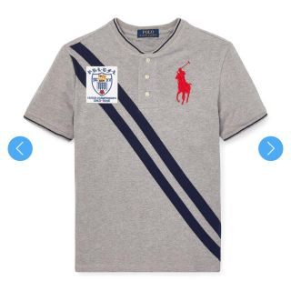 ポロラルフローレン(POLO RALPH LAUREN)のラルフローレン ビッグポニー コットンメッシュ ヘンリーネック Tシャツ 150(Tシャツ/カットソー)