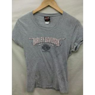 ハーレーダビッドソン(Harley Davidson)のハーレーダビッドソンBAHAMAレディースTシャツUSA古着S(Tシャツ(半袖/袖なし))