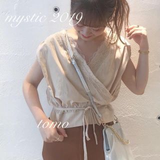 ミスティック(mystic)の最新作❁﻿ミスティック カシュクールレースブラウス(シャツ/ブラウス(半袖/袖なし))