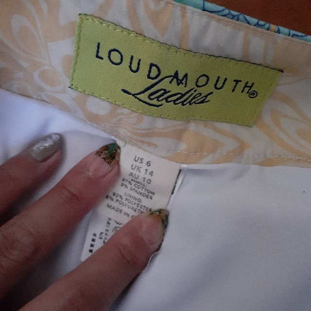 Loudmouth(ラウドマウス)のゴルフスカート レディースのスカート(ミニスカート)の商品写真