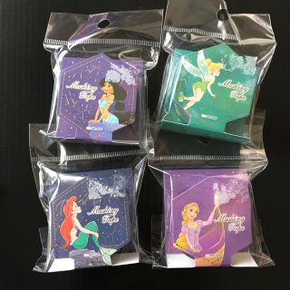 ディズニー(Disney)の新品♡プリンセス マステ四種セット(テープ/マスキングテープ)