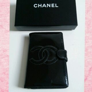 シャネル(CHANEL)のシャネル☆エナメル手帳☆(日用品/生活雑貨)