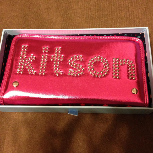 KITSON(キットソン)の【新品未使用】kitson長財布ピンク レディースのファッション小物(財布)の商品写真
