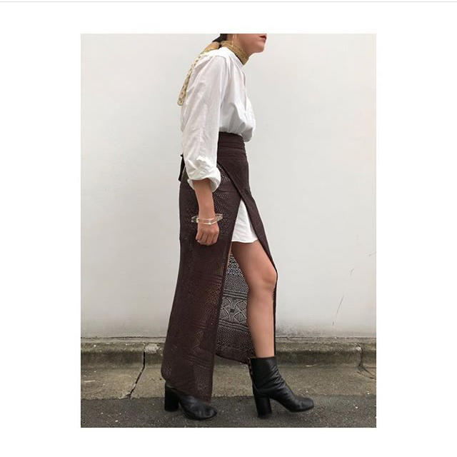 mediam Lace Wrap Skirt レディースのスカート(ロングスカート)の商品写真